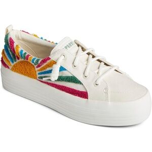Sperry White Multicolor Sneakers 9